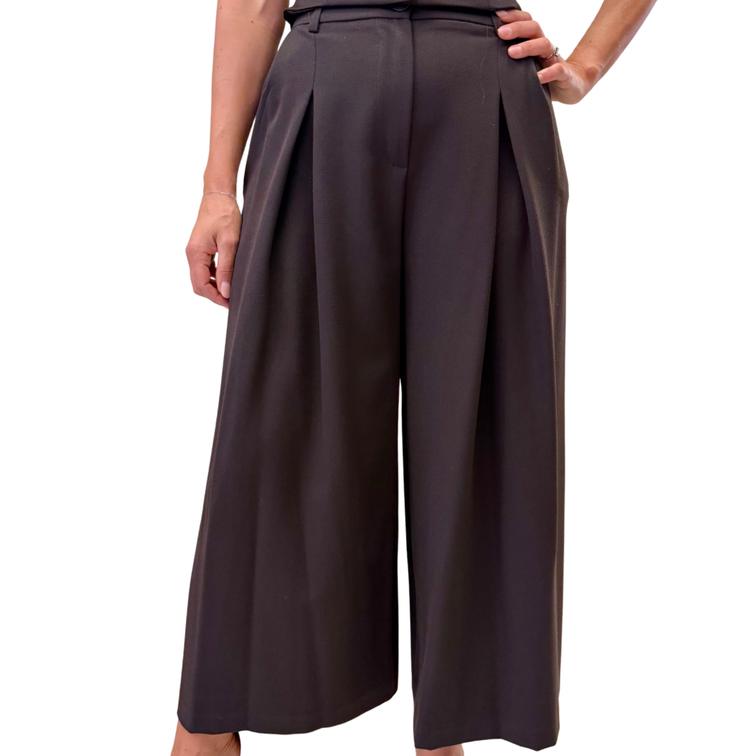 Blue Joint gilet 25163MARRONE blue joint