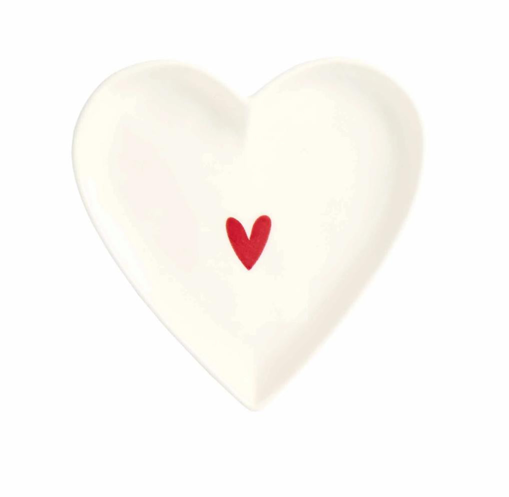 Simple Day Set 2 Piatti cuore Cuore rosso 10011061CUORE ROSSO Simple Day