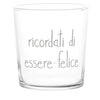 Simple Day bicchieri Ricordati di Essere Felice 10011815RICORDATI DI ESSERE FELICE Simple Day