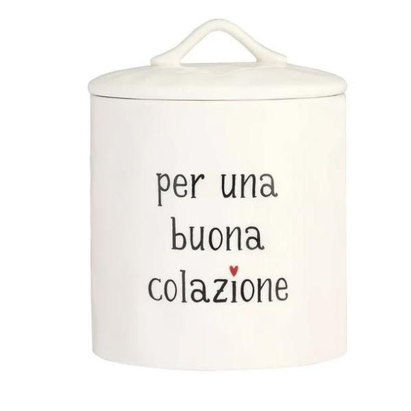 Simple Day Simple Day Barattolo in gres Per una buona colazione 10010686PER UNA BUONA COLAZIONE Simple Day