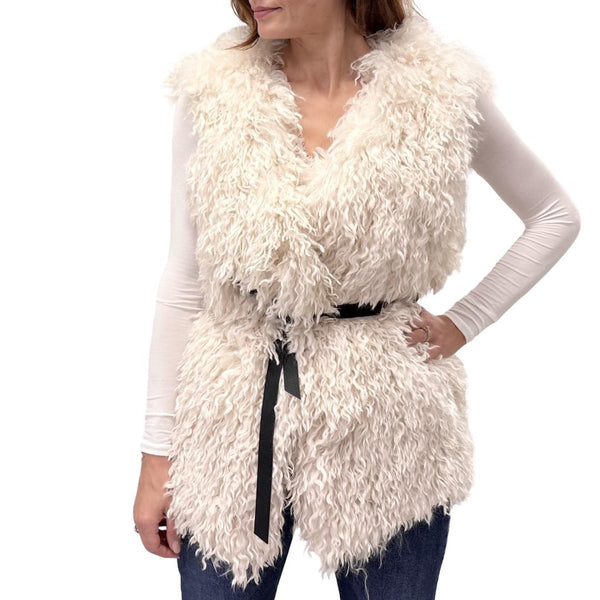 Zimo gilet ecopelliccia 00008148PANNA zimo