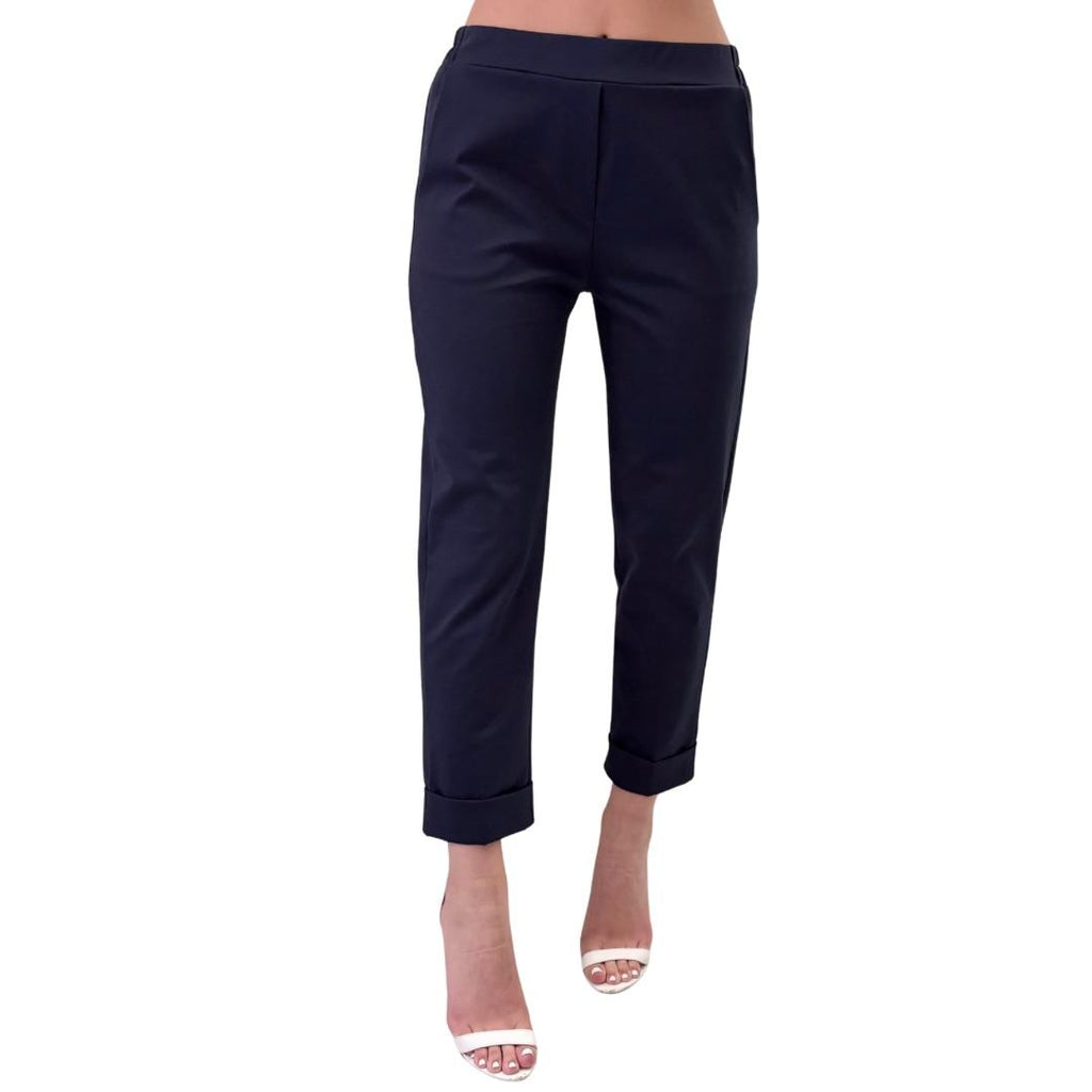 Sunway pantalone risvolto PG38BLU Sunway