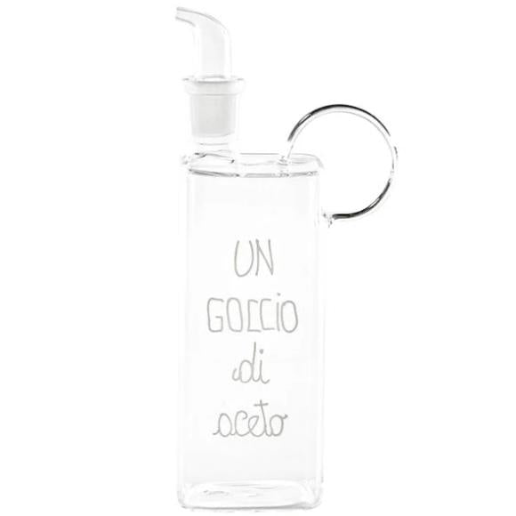 Simple Day bottiglia vetro un goccio di aceto 400 ml 10012216UN GOCCIO DI ACETO Simple Day