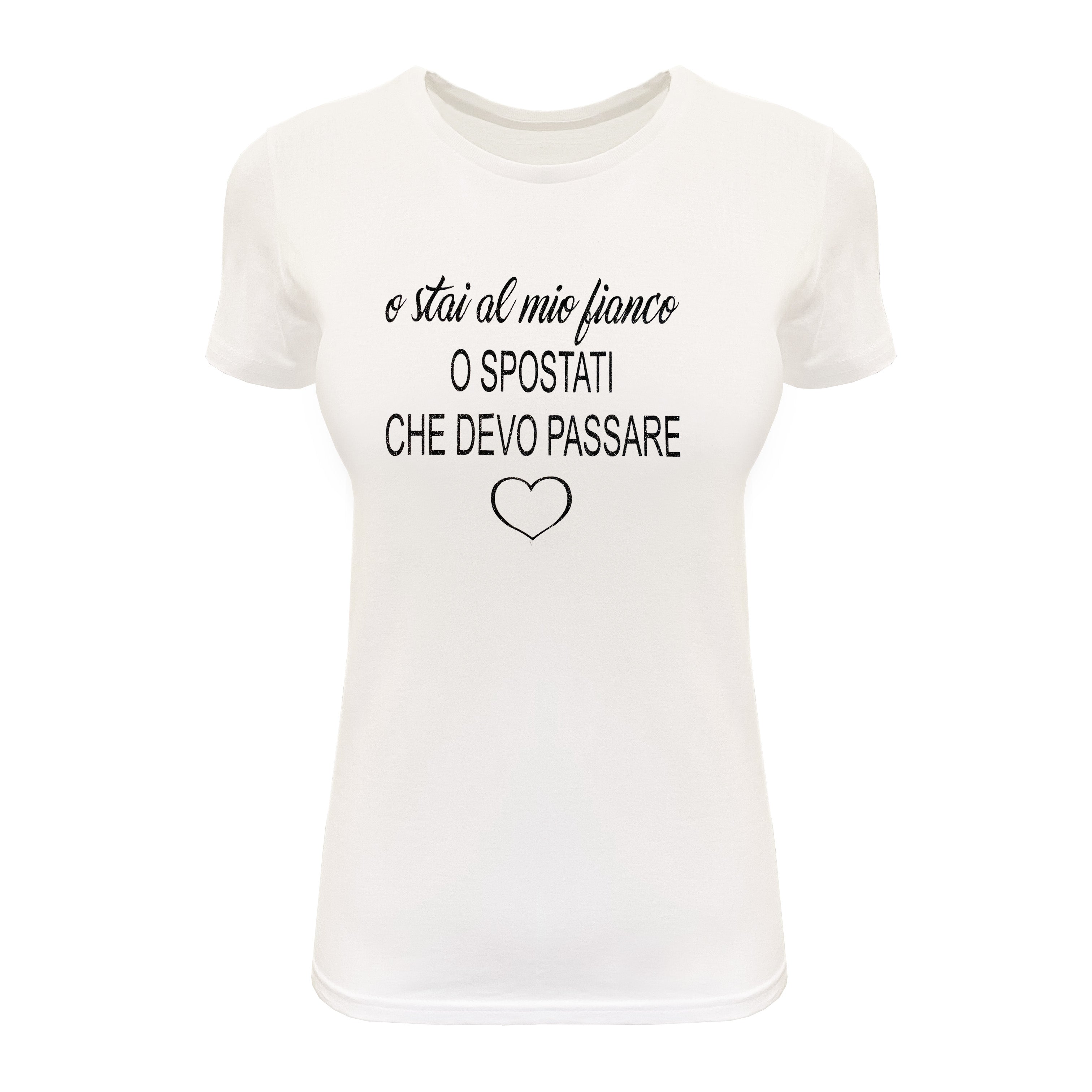 My t-shirt stai al mio fianco