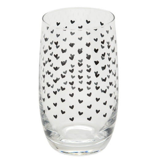 Clayre Bicchiere acqua cuori