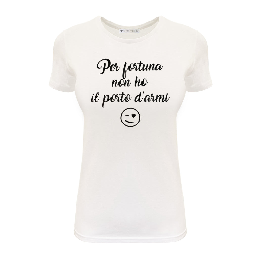 My t-shirt porto d’armi