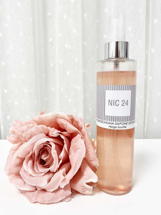 Nic 24 bagnoschiuma sapone detergente neige souffle
